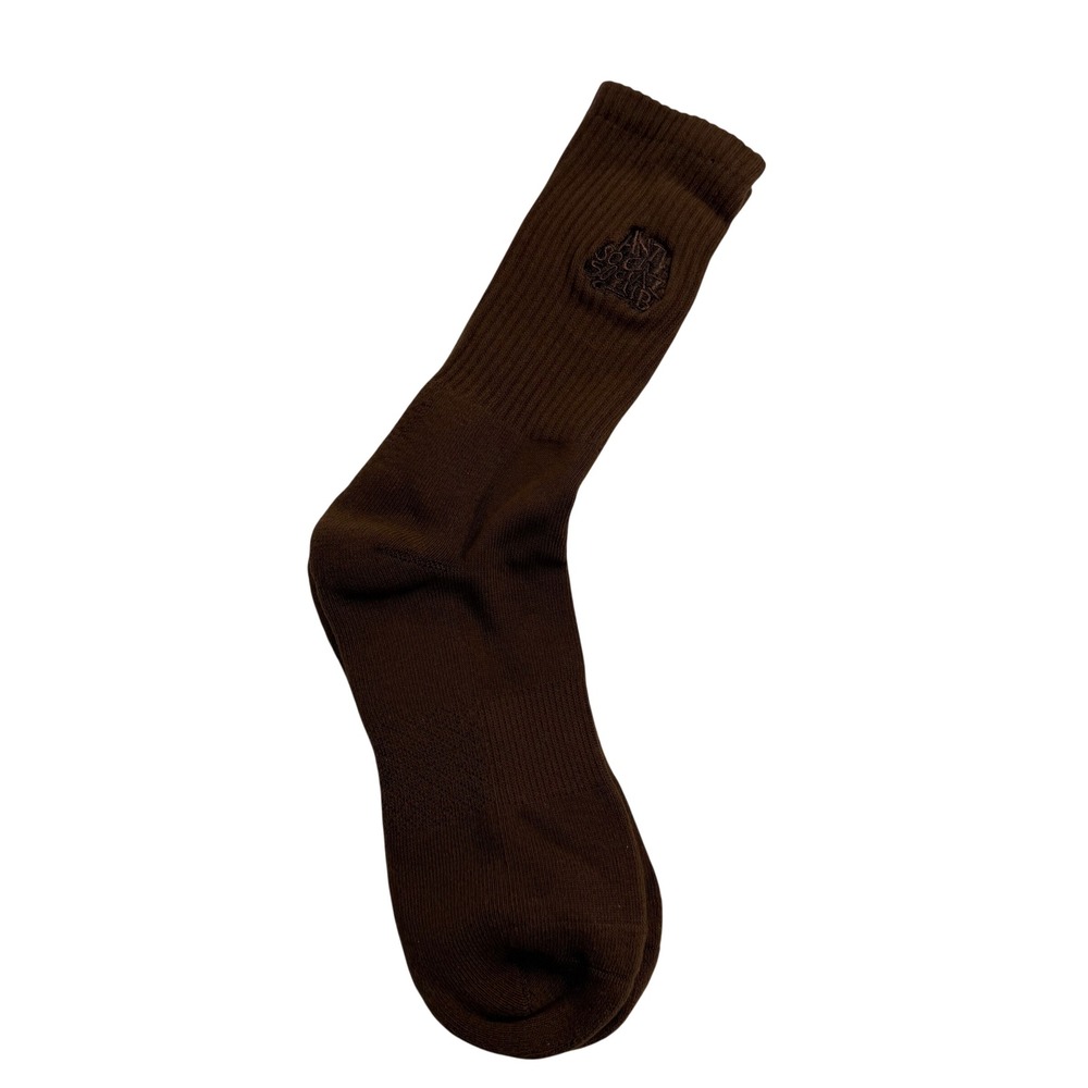 Anti Social Social Club Jealousy Socks Brown ASSC24MAJ1SK03OS Crew Streetwear OS